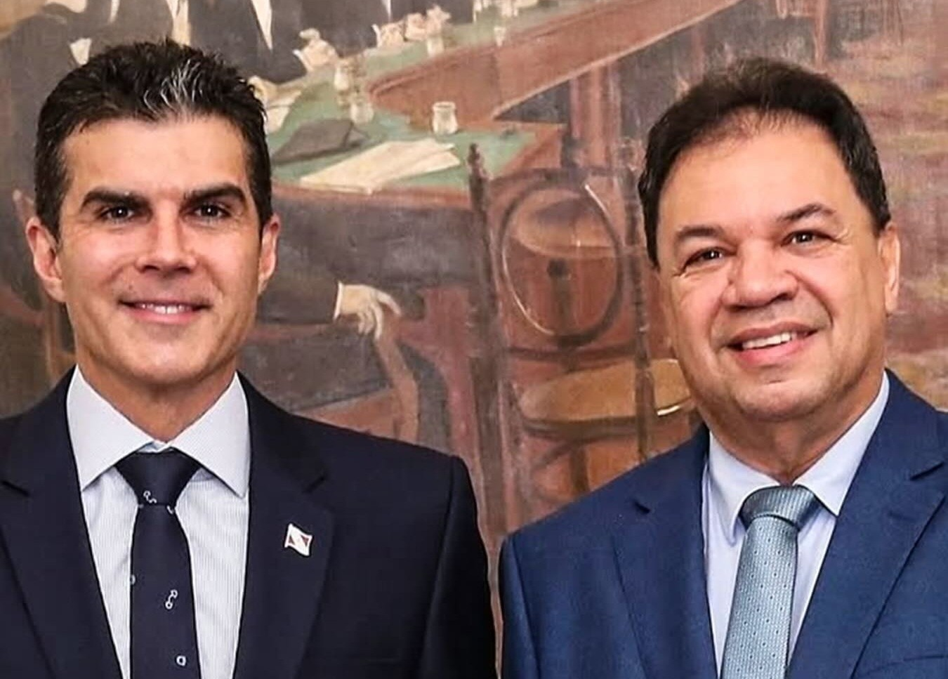 Helder Barbalho (MDB) e Chicão (União Brasil), novos senadores pelo Pará